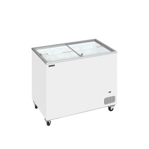 Congélateur Coffre pour Crème Glacée Portes Coulissantes - 255 L