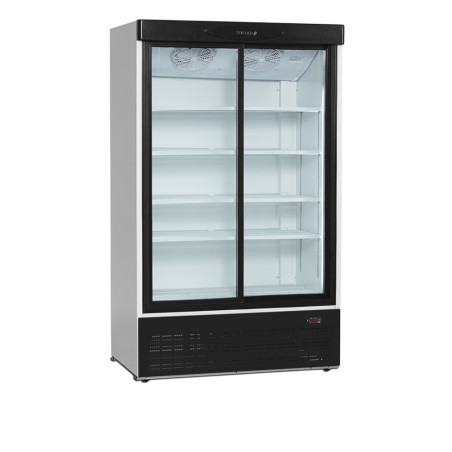 Armoire Réfrigérée à Boissons 2 Portes Vitrées Coulissante - 660 L Armoire Réfrigérée à Boissons 2 Portes Vitrées Coulissante - 660 L