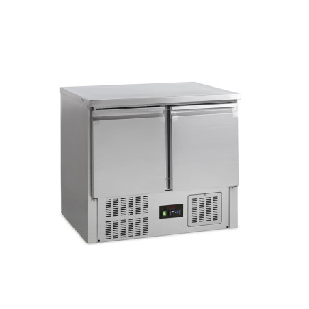 Saladette Réfrigérée GN 1/1 en Inox - 2 Portes - 225 L Saladette Réfrigérée GN 1/1 en Inox - 2 Portes - 225 L