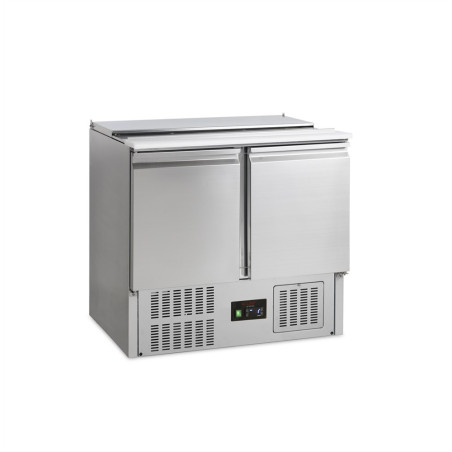Saladette Réfrigérée GN 1/1 en Inox - 2 Portes - 225 L Saladette Réfrigérée GN 1/1 en Inox - 2 Portes - 225 L