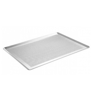 Plateau pour Pâtisserie Perforée Aluminum - L 460 mm x P 330 mm