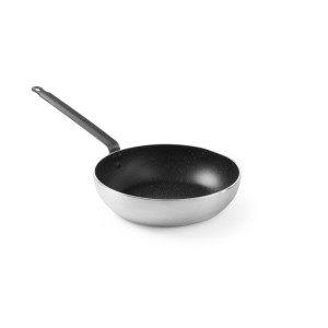Wok en Aluminium - 28 cm de Diamètre