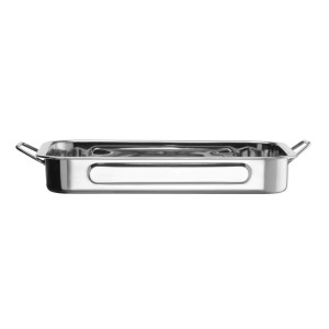 Plat à Four Inox -31 x 24 x 5 cm