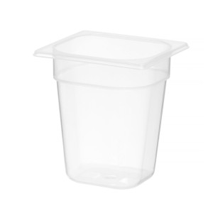 Bac Gastro GN 1/6 Polypropylène - Profondeur 200 mm - 3,4 L