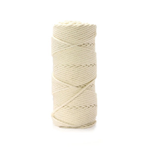 Corde à Roulade en Coton Ecru - 70 m