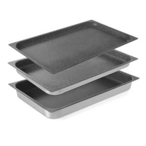 Bac avec Couche Anti-Adhésive GN 1/1 - P 65 mm