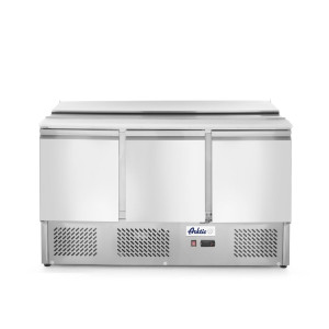 Saladette 3 Portes - 380 L - 4 Bacs GN 1/1