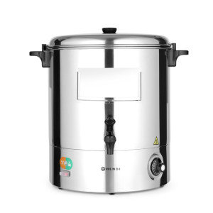 Distributeur de Boissons Chaudes en Inox - 30 L