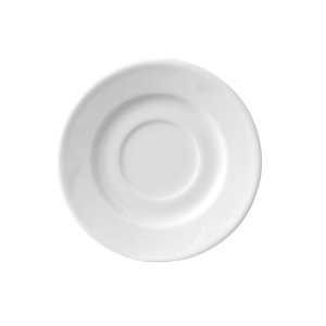 Soucoupe pour Tasse en Porcelaine Saturn - 125 mm de Diamètre