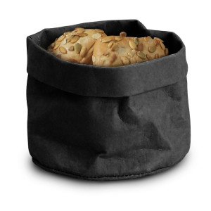 Sac kraft Alimentaire Noir - 170 x 170 mm
