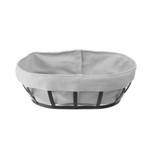 Corbeille à Pain Ovale avec Sachet - 250 x 160 mm