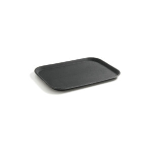 Plateau Rectangulaire en Polypropylène - Noir - 530 x 325 mm