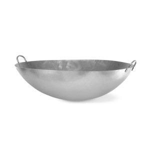 Wok avec Double Poignées - 700 mm de diamètre
