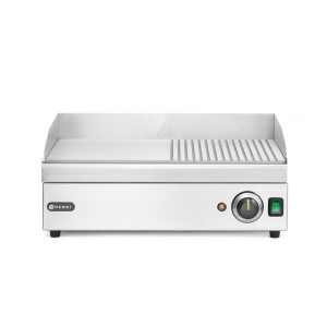 Grill Plaque Rainuré/Lisse