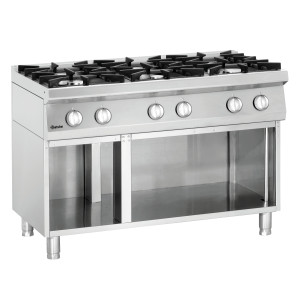 Piano de Cuisson Série 700 - 6 Feux Vifs