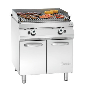 Grill à pierres de lave à gaz  - Grille V