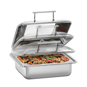 Chafing Dish Flexible GN 2/3 avec Couvercle Amovible - 5,2 L