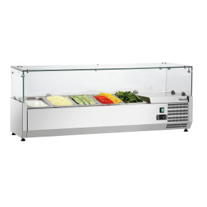 Saladette à Poser - 5 Bacs GN 1/4