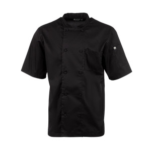 Veste de Cuisine Mixte Noire Montreal - Taille L