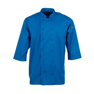 Veste de Cuisine Mixte Bleue - Taille XL