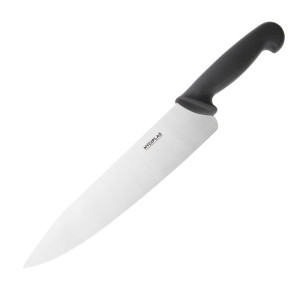 Couteau de Cuisinier Noir - Lame de 25,5 mm