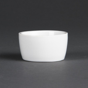 Pot à Beurre Blanc Whiteware - 62 mm de Diamètre - Lot de 12
