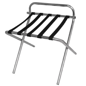 Support à Bagage en Inox Avec Bandes en Nylon