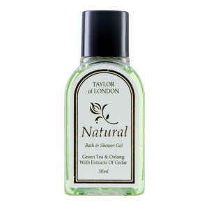 Bain Moussant et Gel Douche Natural 30 ml - Lot de 250