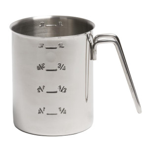 Pichet Mesureur Gradué en Inox - 1 L