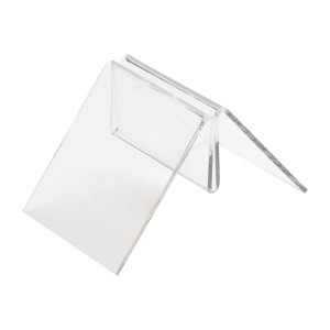 Porte-Cartes Acrylique en Forme de T