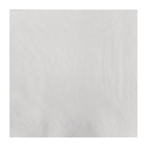 Serviette en Papier Professionnelle Blanche 3 Plis - 400 x 400 mm - Lot de 4 x 250