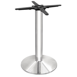 Pied de Table Rond Chromé - Ø 430 mm