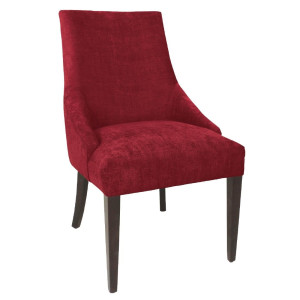Chaise de Restauration Rouge Foncé - Lot de 2