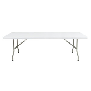 Table Pliable Blanche - L 2430 mm