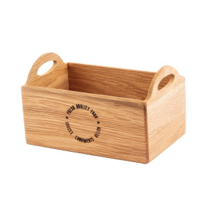 Porte Condiments en Chêne Avec Inscription - 230 x 145 mm