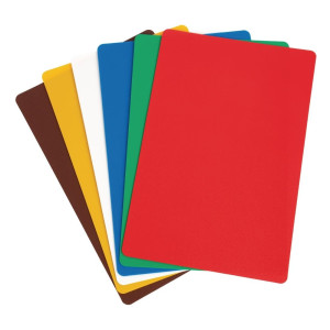 Planches à Découper Flexibles en Polypropylène - 450 x 300 mm - Epaisseur 1,5 mm - Lot de 6
