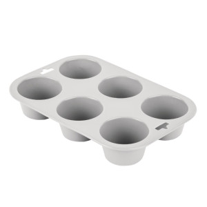Plaque Flexible en Silicone - 6 Muffins
