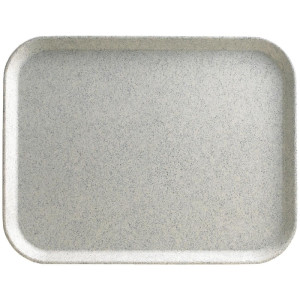 Plateau en Polyester Versalite Gris Moucheté - L 457 mm