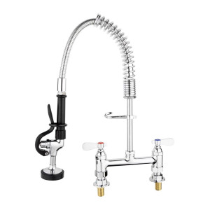 Robinet Douchette Double en Inox