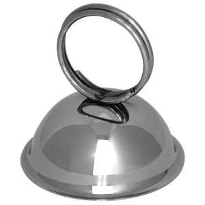 Porte-Menu Avec Anneau En Inox