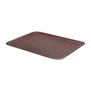 Plateau De Service Rectangulaire Stratifié Mykonos Noyer 460Mm