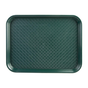 Plateau Fast Food En Plastique Vert