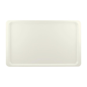 Plateau De Service En Polyester Gn1/1 530X325Mm Blanc Perle