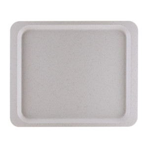 Plateau De Service En Polyester Gn1/2 325X265Mm Gris Moucheté