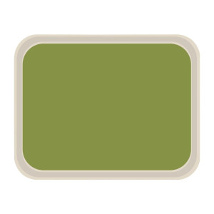 Plateau De Service En Polyester Standard 470X360Mm Vert