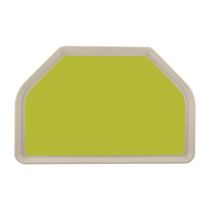 Plateau De Service En Polyester Trapèze Gn 500X325Mm Vert