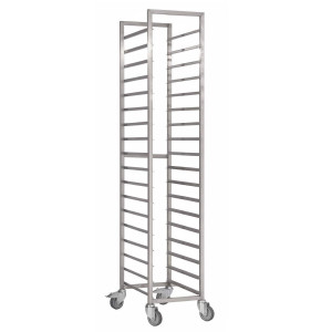 Chariot À Glissières en Inox - 600 x 400mm - 18 Niveaux