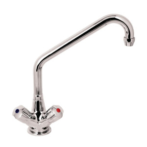 Robinet Mélangeur Monotrou Modèle Lourd 19Mm Col Mobile- L 200mm