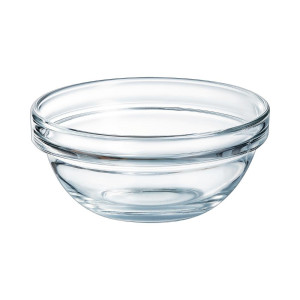Saladiers Empilables En Verre Trempé -Ø100Mm - Lot De 6