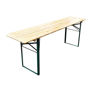 Table Pliante En Épicéa 220 X 50Cm